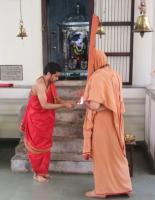 HH Swamiji's Visit to HH Shrimad Vamanashram Samadhi Math, Mangaluru (5 Dec 2024); Picture Courtesy Sh. Ganesh Damble